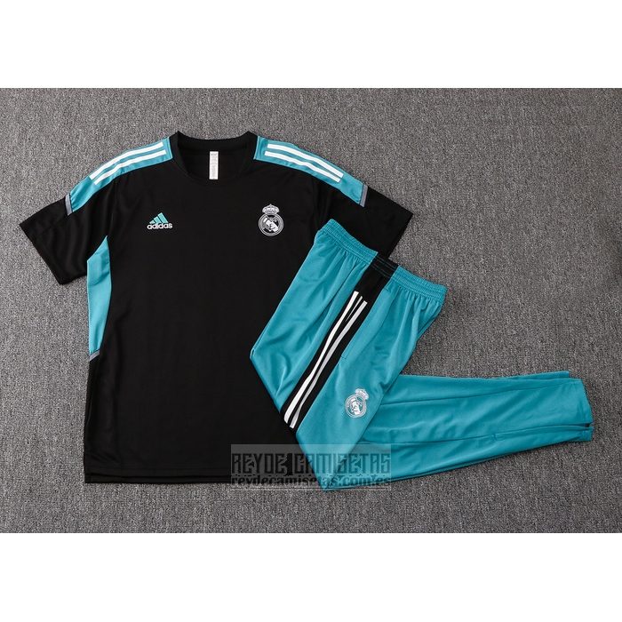 Chandal del Real Madrid Manga Corta 2022-2023 Negro